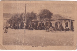 Medgidia. Marktplatz (circulata 1924)