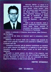 Nicolae Trifoiu - Drumurile si popasurile tanarului Eminescu in Transilvania - Img 2