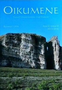 Oikumene. Anuarul Colegiului Economic Virgil Madgearu, anul 2, tomul 2 (2015-2016)
