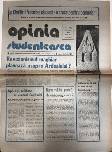 Opinia Studenteasca, nr. 38, septembrie 1990