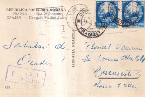 Oradea. Piata Malinovski (circulata 1952) - Img 2
