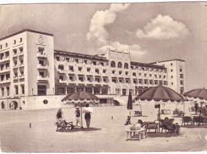 Plaja Marelui. Hotel ,,Rex" dela Mamaia (necirculata)