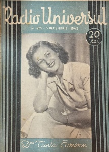 Radio Universul, nr. 475, 3 decembrie 1943