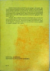 Radu Botezatu - Modele geofizice ale alcatuirii geologice a Romaniei - Img 2