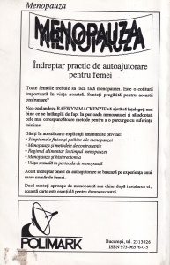 Raewyn Mackenzie - Menopauza. Indreptar practic de autoajutorare pentru femei - Img 2