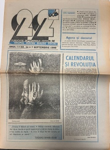 Revista 22, nr. 34, 7 septembrie 1990