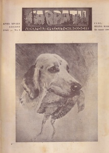 Revista Carpatii. Vanatoare, pescuit, chinologie, nr. 8, august 1946