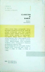 Romul Munteanu - Clasicism si baroc - Img 2