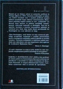 Samuel P. Huntington - Ciocnirea civilizatiilor si refacerea ordinii mondiale - Img 2