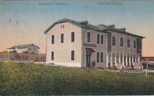 Sanatoriul Esraelit. Techir-Ghiol (circulata 1920)