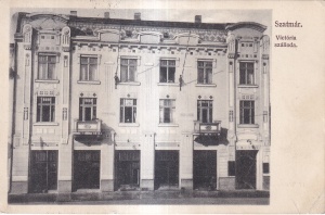 Satu Mare / Szatmar. Victoria Szalloda (circulata 1914)