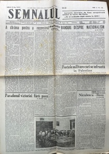 Semnalul. Cotidian independent al democratiei romanesti, nr. 1810, 21 mai 1948