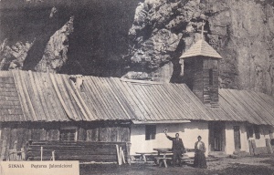 Sinaia Pestera Ialomicioarei (circulata 1910)