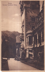 Sinaia Terasa Castelului Peles (circa 1910, necirculata)
