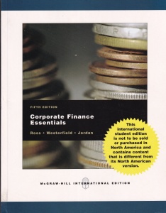 Stephen A. Ross - Essentials of Corporate Finance