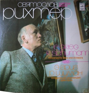 Sviatoslav Richter – Concerto For Piano And Orchestra In A Minor, Op. 16, Op. 54. Lovro Von Matacic, Monte Carlo National Opera Orchestra, Edvard Grieg, Robert Schumann