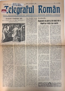 Telegraful roman, nr. 7-8, februarie 1981. Foaie religioasa editata de Arhiepiscopia Ortodoxa Romana a Sibiului