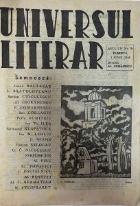 Universul Literar, anul LIV, nr. 18, 3 iunie 1945