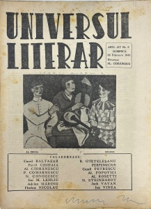 Universul Literar, anul LIV, nr. 6, 25 februarie 1945