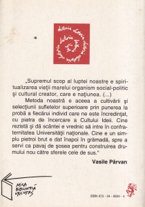 Vasile Parvan - Datoria vietii noastre - Img 2