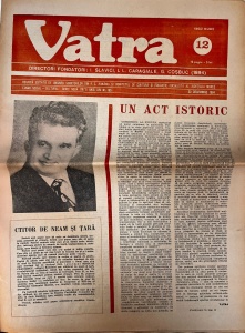 Vatra, nr. 165, 20 decembrie 1984