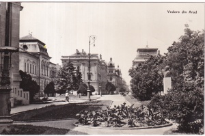 Vedere din Arad (circulata 1964)