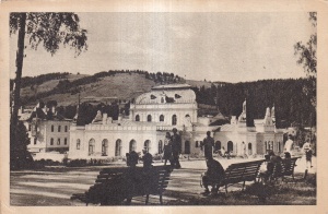 Vedere din Vatra Dornei (circulata 1956)