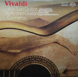 Vivaldi – Guitar Concertos. Lubomir Brabec, Martin Myslivecek, Lubomir Maly, Prague Chamber Orchestra