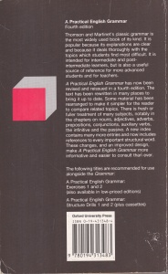 A. J. Thomson, A. V. Martinet - A Practical English Grammar - Img 2