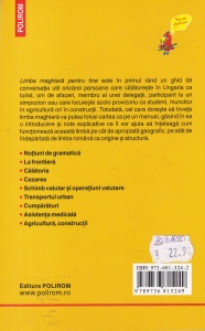 Andrei Gancz, Margareta Gancz - Limba maghiara pentru tine. Manual de conversatie pentru turisti, studenti, muncitori agricoli, muncitori in constructii - Img 2