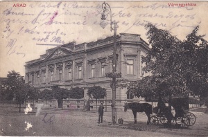Arad Vármegyeháza Palatul Comitatului (circulata 1922)