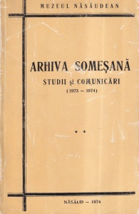 Arhiva Somesana. Studii si comunicari, volumul 2 (1973 - 1974) - Grigore Gazdac, Alexandru Giurgiuca