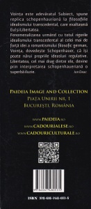 Arthur Schopenhauer - Despre libertatea vointei - Img 2