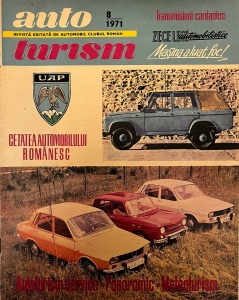 Autoturism. Revista editata de Automobil Clubul Roman, nr. 8, 1971