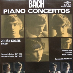 Bach – Piano Concertos. Orchestra of the Liszt Ferenc Music Academy, conductor: Albert Simon, piano: Zoltan Kocsis