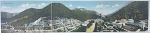 Baile-Herculane (circa 1910, necirculata, triptic)
