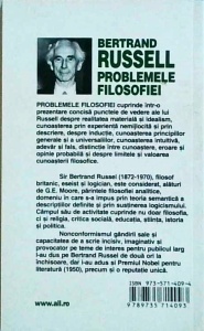 Bertrand Russell - Problemele filosofiei - Img 2