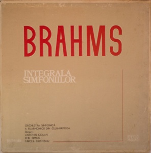 Brahms – Integrala simfoniilor (boxset, 4 viniluri)