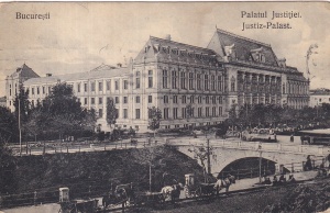 Bucuresti. Palatul Justitiei (circulata 1912)