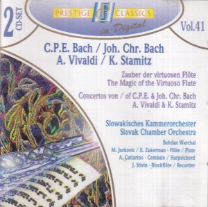 C.P.E. Bach. Joh. Chr. Bach. A. Vivaldi. K. Stamitz - The Magic Of The Virtuoso Flute, Vol. 41 (2 CD)