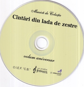 Cantari din lada de zestre. Muzica de colectie volum aniversar - Img 3