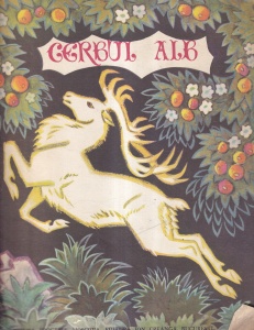 Cerbul alb. Poveste populara letona repovestita de Ludmila Kopilova. Cu ilustratii de N. Kocerghin