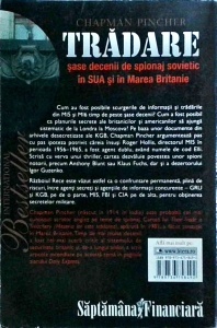 Chapman Pincher - Tradare. Sase decenii de spionaj sovietic in SUA si in Marea Britanie - Img 2