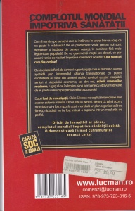 Claire Severac - Complotul mondial impotriva sanatatii. Codex Alimentarius. Adevaruri ascunse - Img 2