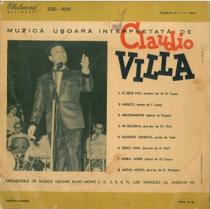 Claudio Villa – Muzica usoara interpretata de Claudio Villa - Img 2