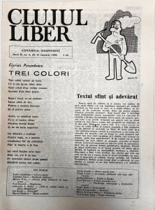 Clujul Liber, nr. 2(4), 13 ianuarie 1990