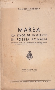 Comandor N. Cristescu - Marea ca isvor de inspiratie in poezia romana (editie ingrijita)