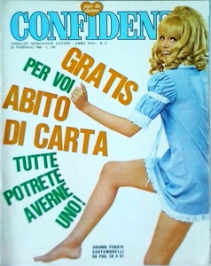 Confidenze. Per la donna. Numero 8. 23 Febbraio 1969