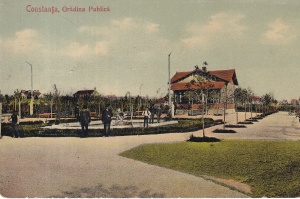 Constanta. Gradina Publica (circa 1910, necirculata)