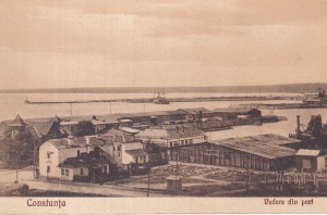 Constanta. Vedere din port (1926, necirculata)